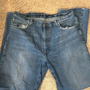Daniel Cremieux fashion Jeans 36W-34L. Pre worn. Heavier feel.